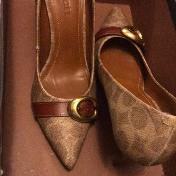 coach high heel shoes